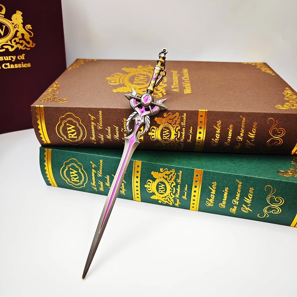 22cm Genshin Impact Peripheral Zinc Alloy Festering Desire Sword Model 1:6 Craftsmanship Game Fan Collectible Toy Decorative