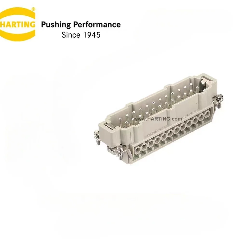 

Harting New Original Genuine Connector 09330242601 Heavy Duty Power Connector Han E 24P m Screw Screw Termination
