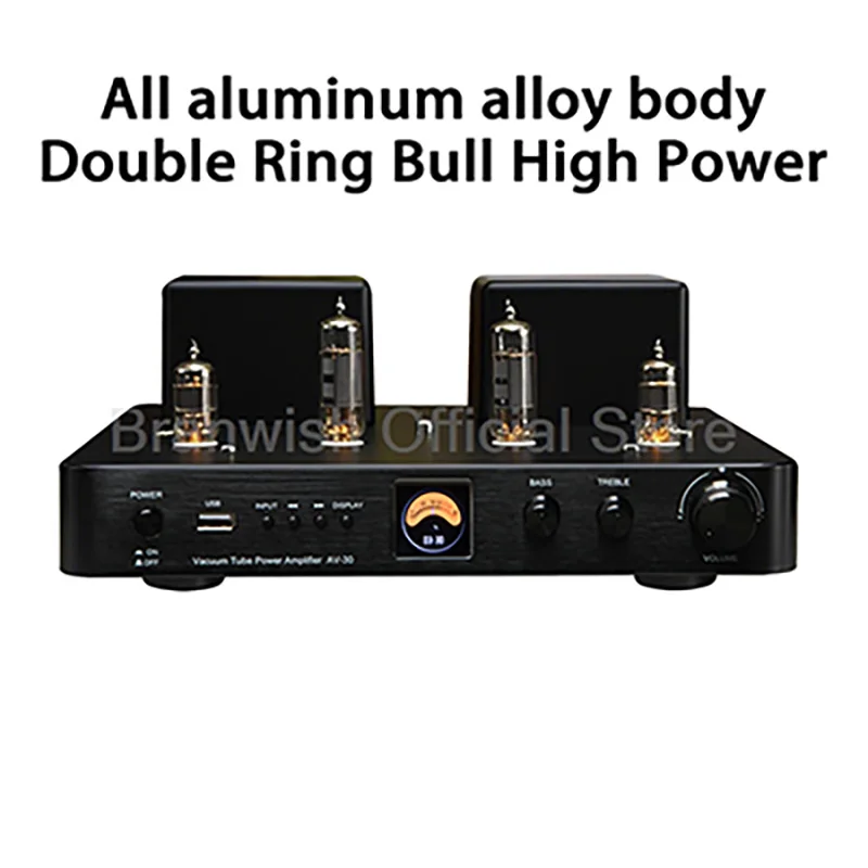 

2*80 Вт ламповый усилитель 5,3 Bluetooth предусилитель корпус из алюминиевого сплава усилитель 20-20 кГц частота реагирования звуковая система для домашнего взрыва DJ