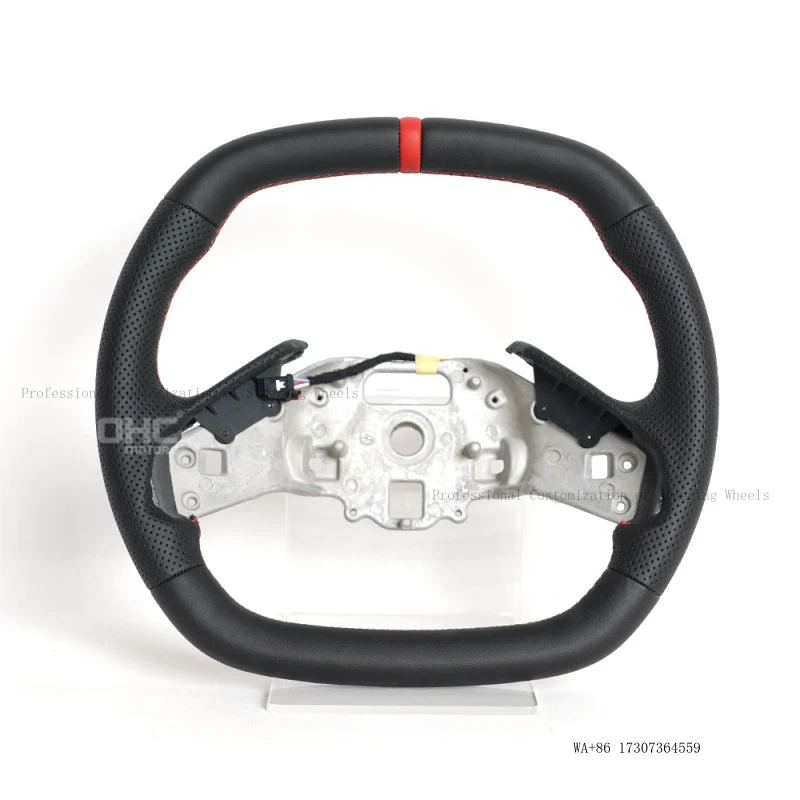 Hot-selling full-leather car steering wheel modification for Chevrolet Corvette C8 2020 model