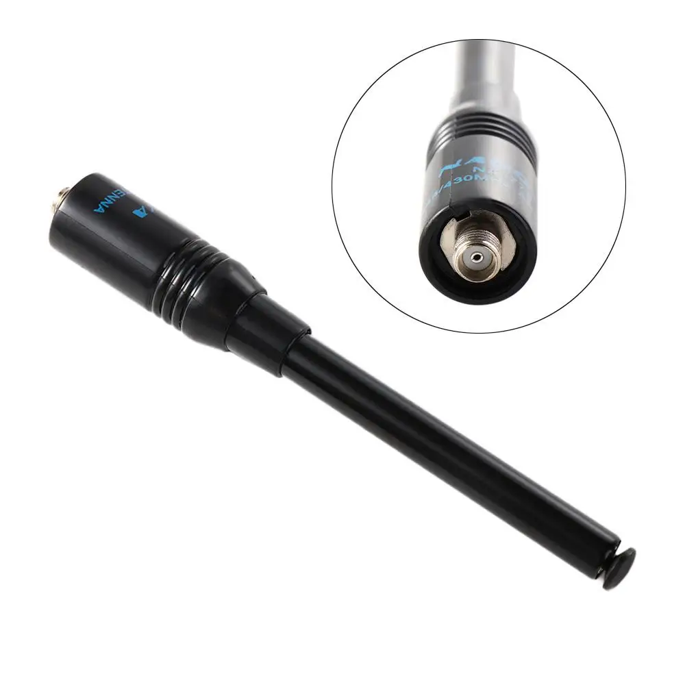 82/B5/B6 888S NA-773 UHF + VHF Intercombenodigdheden Communicatieapparatuur Walkie-talkie Antenne SMA-F Antenne Telescopische Antenne