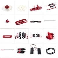 JCZK 300C Helicopter Parts All Series Aircraft RC Helicopter Model Replacement fuselage Parts Standard Version