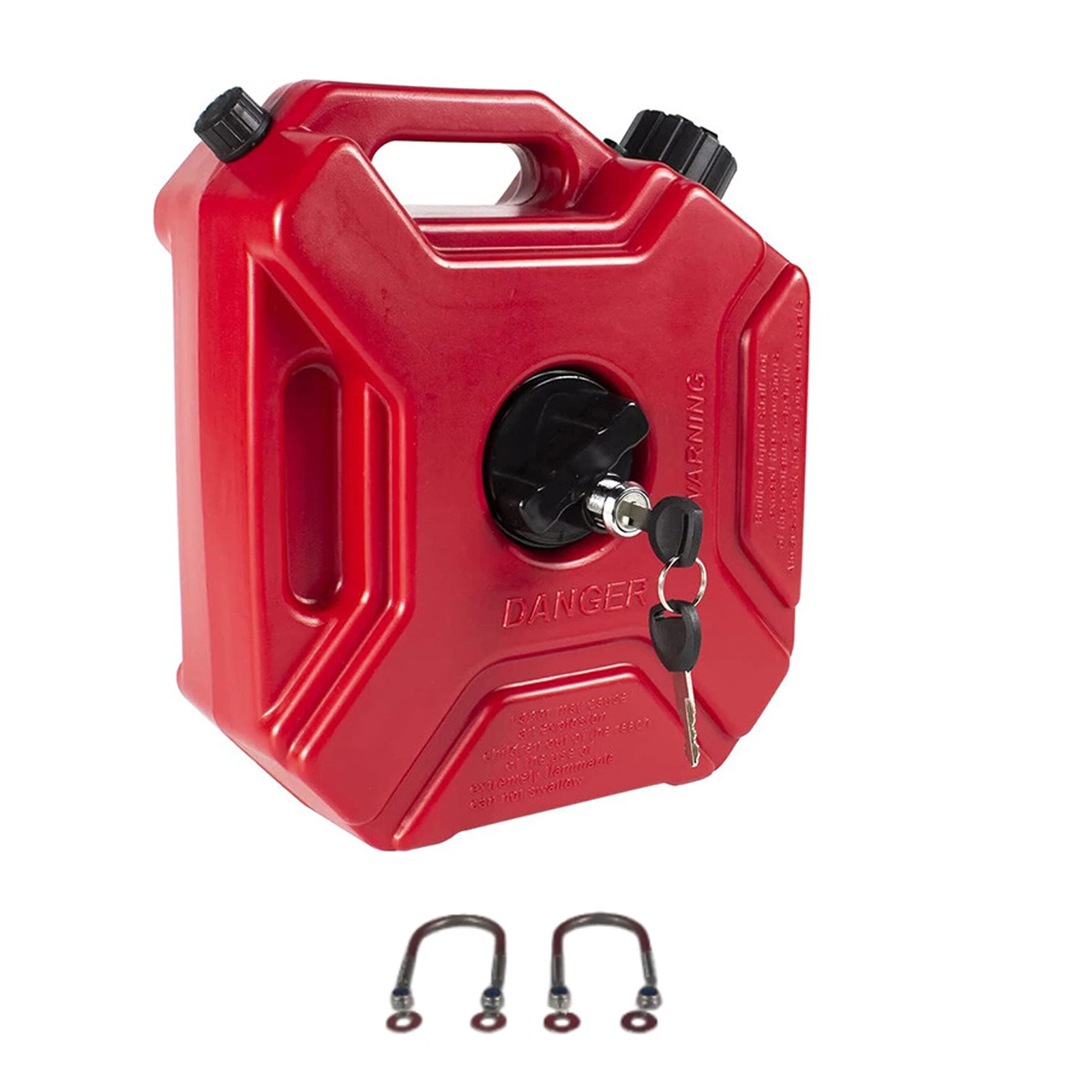 Plastic Racing Can With Extended Oil Pipe Convenient For Cross-country Vehicles HDPE Oil Pot