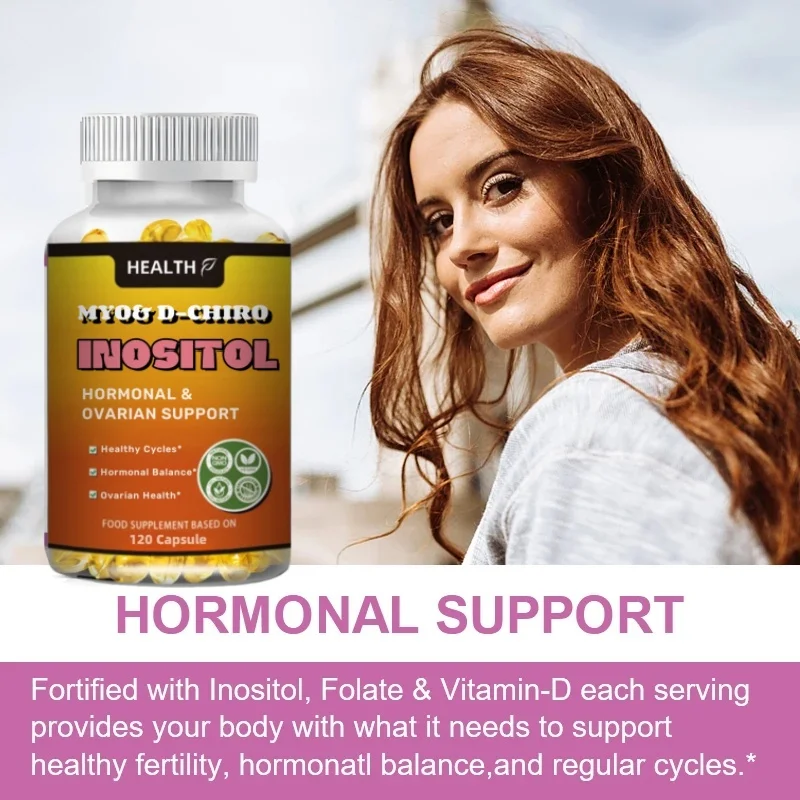 Inositol Hormone Balance Vitamin B8 Menstrual regulation Hair growth support Fat Redistribution Supplements