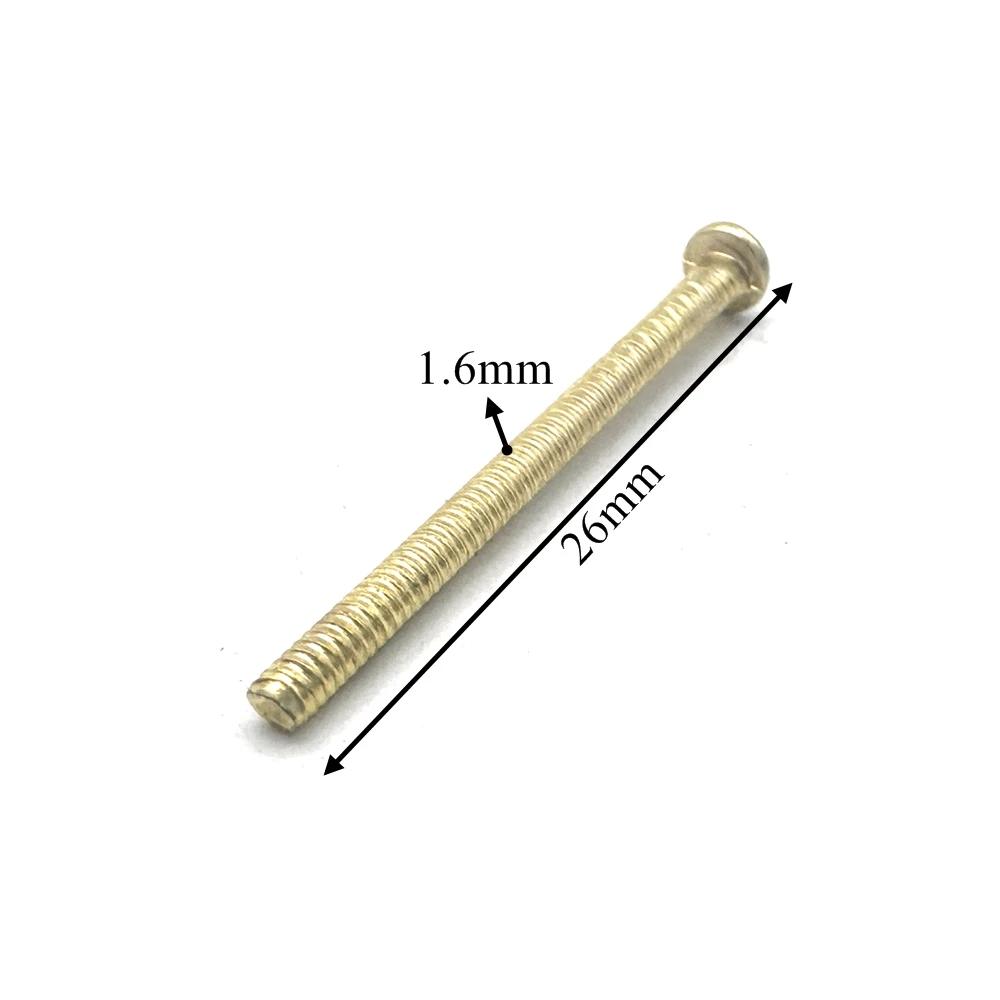 4PCS Large Hair Jaw Clips Special Accessories Wire Diameter 1.0mm Galvanized Steel Torsion Spring With mounting pin