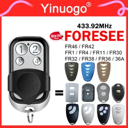 For FORESEE FR36 FR36B FR36A FR30 FR32 FR38 FR42 FR46 FR1 FR4 FR11 Garage Door Remote Control Gate Opener 433.92MHz Rolling Code