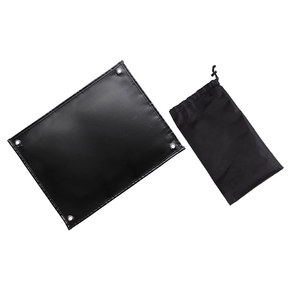 Coperta ignifuga durevole Isolamento portatile resistente al calore per camino Griglia da campeggio Coperta antincendio per uso di emergenza