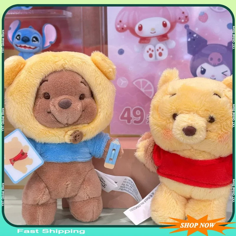 

Новая оригинальная серия Винни-Пух Roo Forever Friends, слепая коробка, плюшевая подвеска, загадочная игрушка, коллекция Kawaii, сюрприз, рождественский подарок