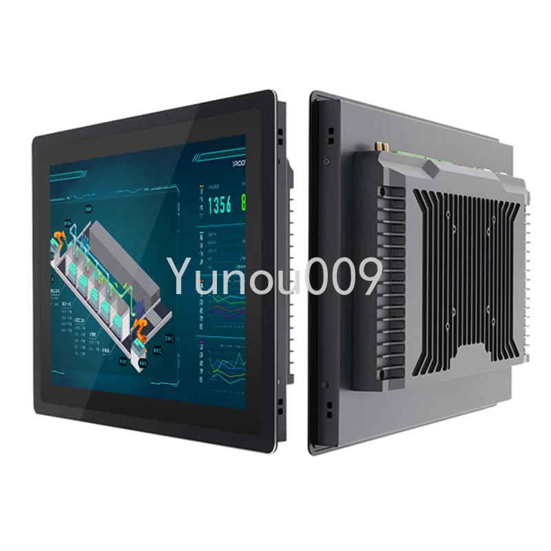 Fanless Embedded One Pc Fully All Capacitive Touch Pc Tablet Computer in Enclosed Industrial 15 Inch Screen Cooling With