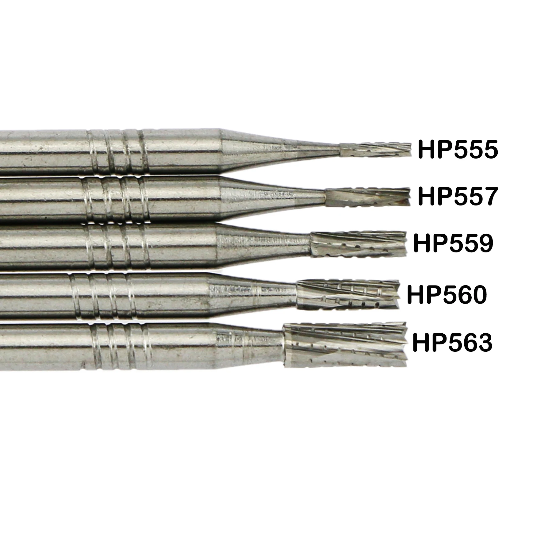 

Wave Dental 1/5Pcs Carbide For Low Speed Straight Handpiece Bur HP 555 557 559 560 563 Tungsten Carbide