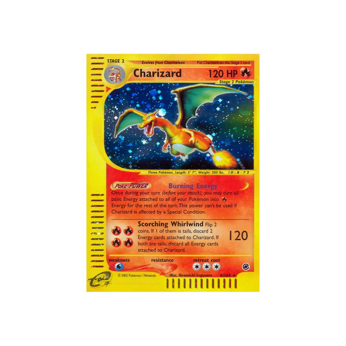 PKM Vintage E-Series EX Yellow Border Full Holo Set - All Foil Proxy TCG Cards, Retro Complete Collection for Personal Display