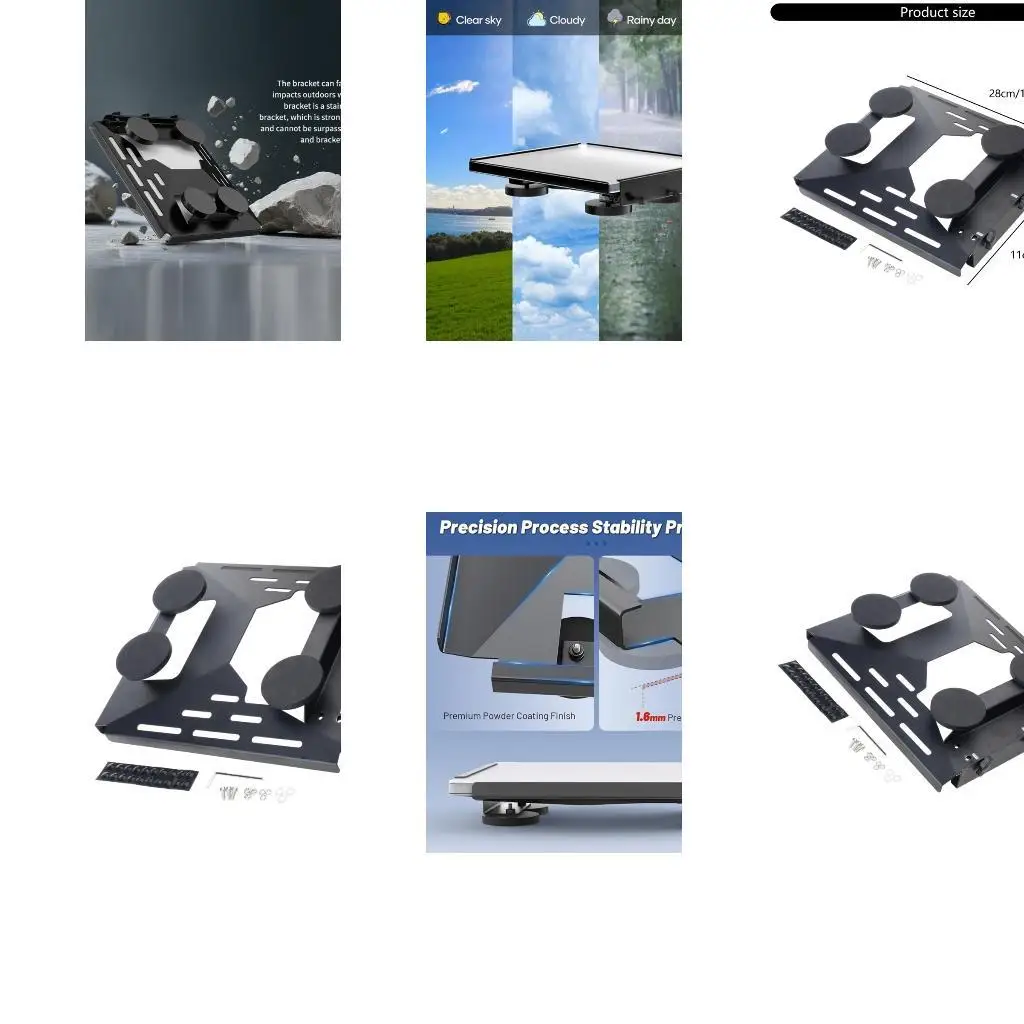 Antislip Car Roof Mounting Quick Installation for Motorhome Boat Vehicles