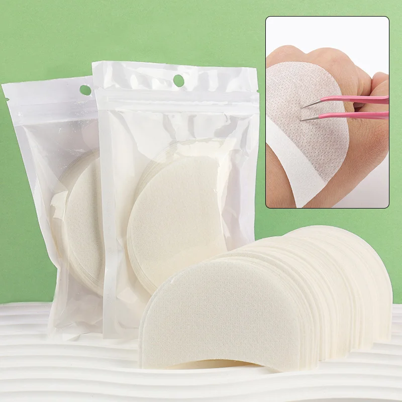 Bouclier Eyeliner pour fard à paupières, tampon jetable, Patch non pelucheux, Extension de faux cils, outil de maquillage, 30/50/100 pièces