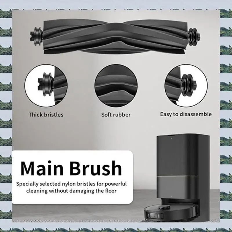 

ABQR For Dreame X40 Ultra / X40 Pro Ultra /S30 Pro Ultra Robot Vacuum Replace Parts Main Side Brush Filter Mop Cloth Dust Bag