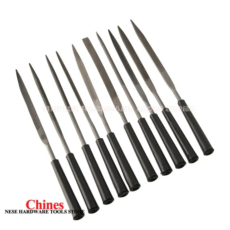 10 قطعة 3 × 140 مللي متر ملف إبرة معدني مجموعة الخشب عرموش المعادن تلميع اليد FileTools الصلب عرموش إبرة الايداع للمعادن الزجاج حجر الخشب