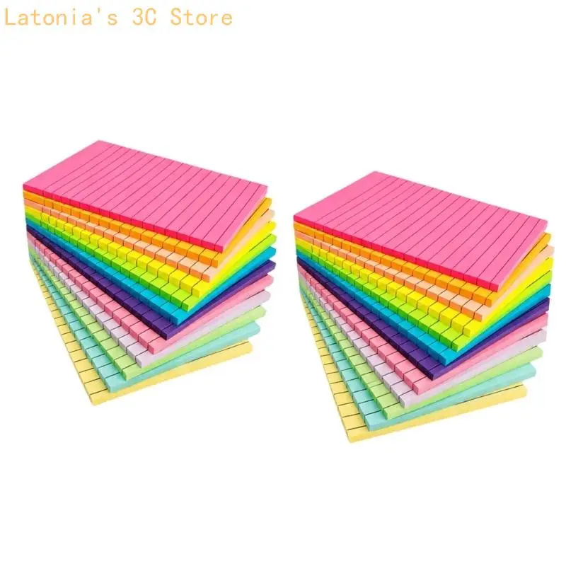 note-adhesive-lignee-pour-messages-courts-mots-cles-45-feuilles-chaque-bloc-blocs-notes-adhesifs-couleurs-assorties