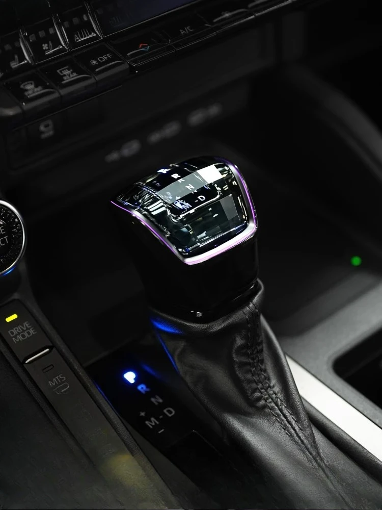 

For Toyota Land Cruiser LC250 2024 2025 Crystal Gear Shift Knob with Led Atmosphere Light Gear Lever Modification Accessories