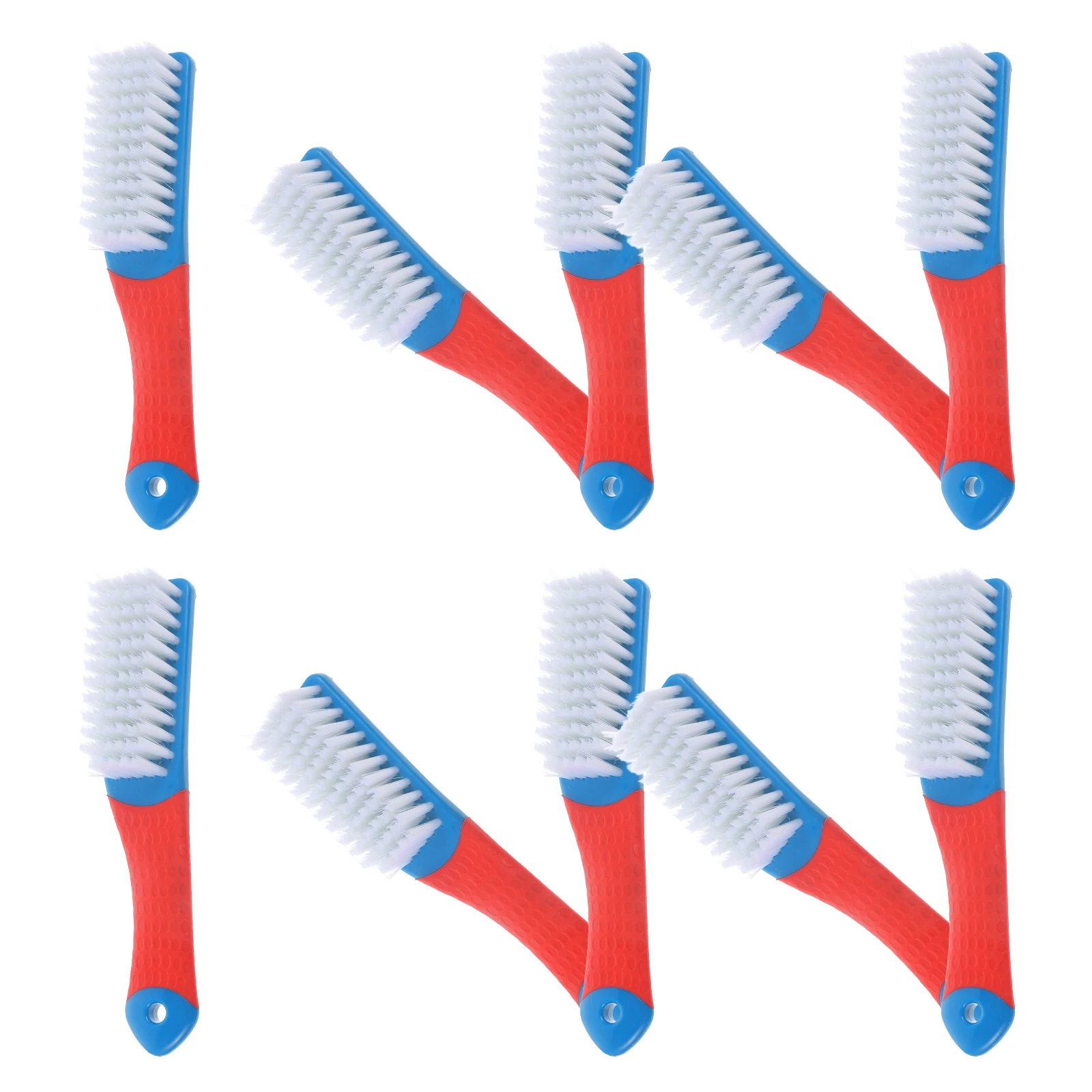 

10 Pcs Shoe Brush Soft Sturdy Cleaner Laundry Scrub Brush for Shoes Household Cleaning Tool Long Bristles Deep Cleaning