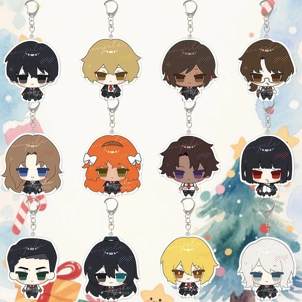 Para Limbus Company: Llavero de acrílico, colgante para mochila, regalo con personajes de YiSang, Sinclair, HongLu, Ryoshu, Meursault, Heathcliff