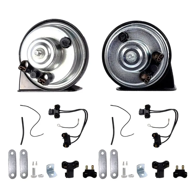 

For Ford F-150 2004-2008 High& Low Dual Pitch HORN Assembly 2W7Z-13800-AA 2W7Z-13800-BA New Car