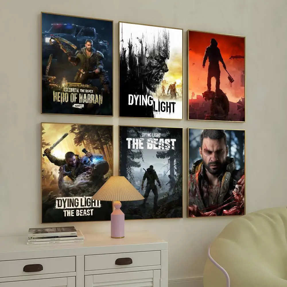 ملصق Game Dying L-Light The B-beast مناسب للمنزل وغرفة المعيشة وغرفة النوم والمكتب والبار ملصق تزيين الحائط #4