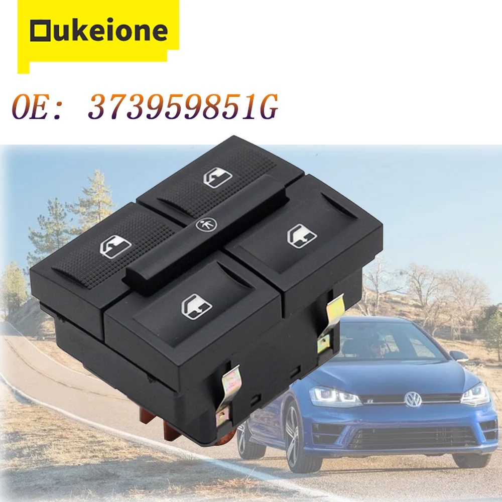 Para VOLKSWAGEN Golf/Parati Energia Elétrica Janela Interruptor Lifter Control Botão Acessórios Do Carro Auto 373959851G 5W0959851