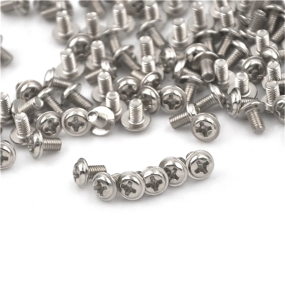 【C】100Pcs M3x5mm Computer PC Case Hard Drive Precision PSU 6/32