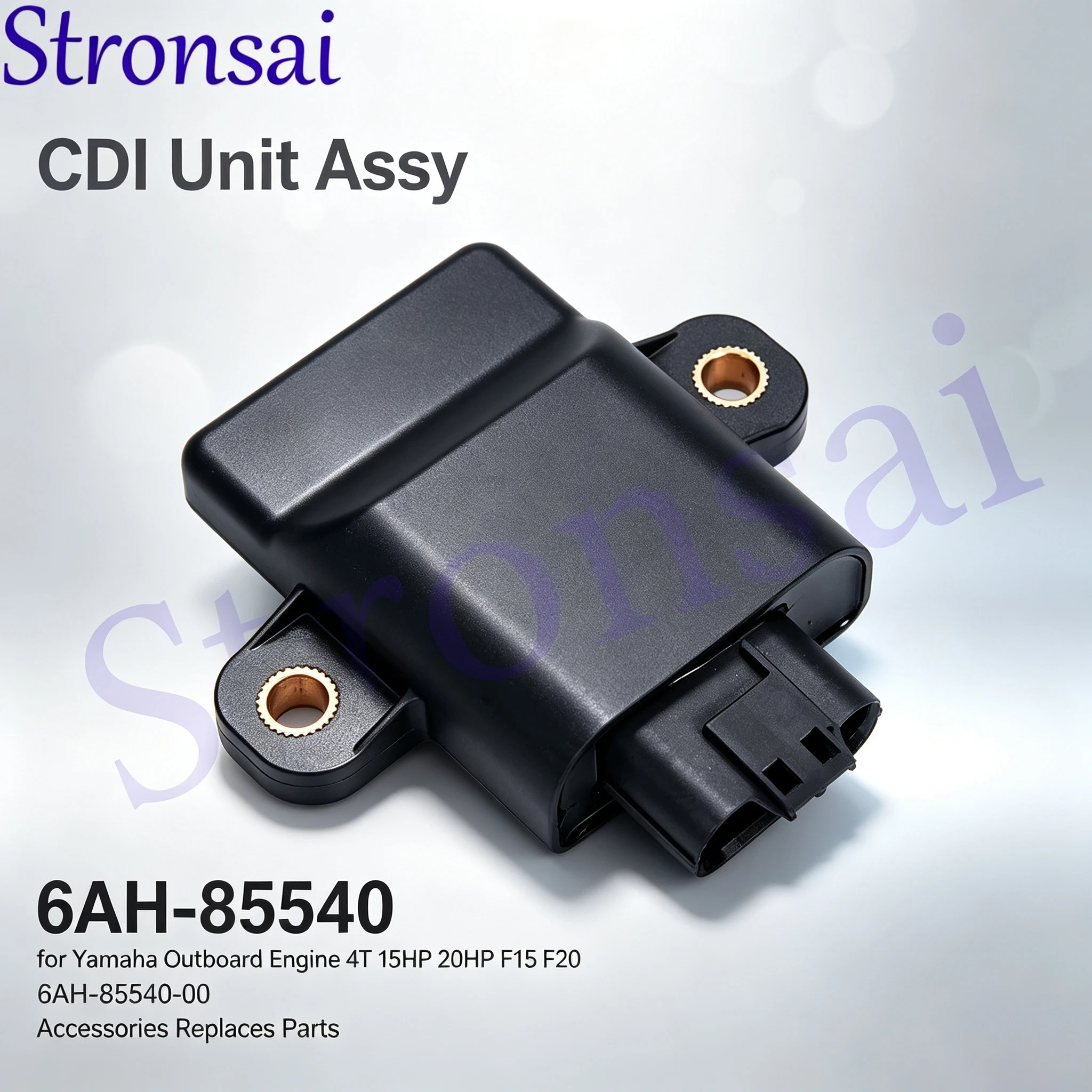 Boat Engine CDI Unit Assy 6AH-85540 For Yamaha Outboard 4T 15HP 20HP F15 F20 Replacement Accessories