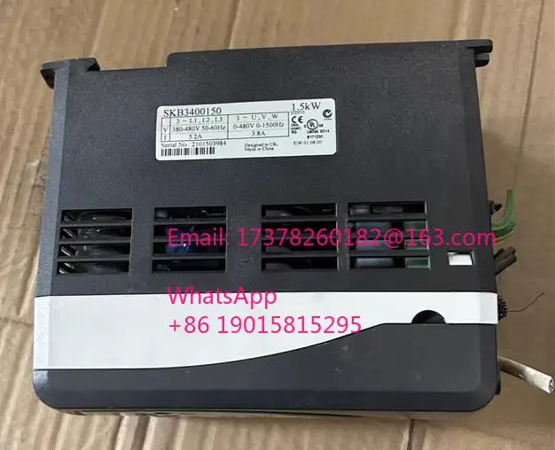 

СКБ 3400150 Инвертор 380 В, 1,5 кВт, используемый в хорошем состоянии.