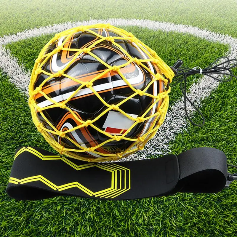 Soccer Ball Kick Trainer Adjustable Ball Net Kick Trainer Soccer Ball Trainer Soccer Dribble Trainer Juggling Net Soccer Kick