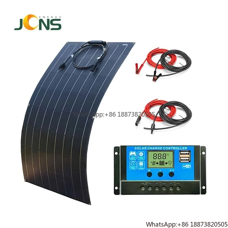 etfe coating monocrystalline flexible solar panel thin-film flexible solar panel for battery