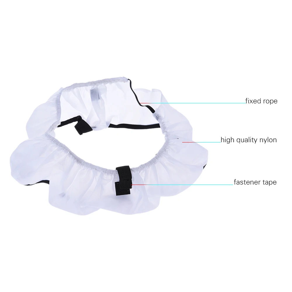 Andoer Photography Video Flash Speedlite Light Soft Cloth Diffuser Kit for Andoer LA-650B LA-650D & Any 18-inch Ring Flash Light