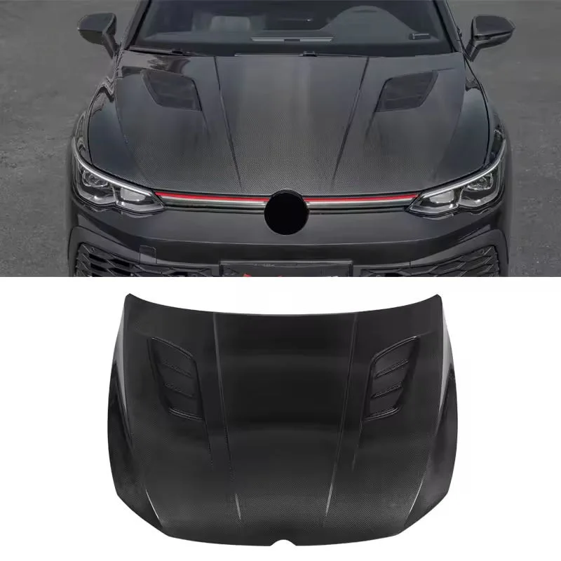 

Suitable For Volkswagen Golf 8/8.5 Carbon Fiber Cover GOLF/MK8/8.5 Automotive Engine Cover