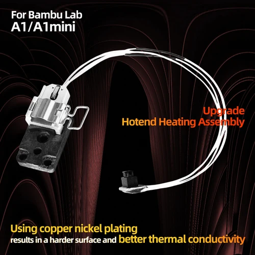 Imagen 2 del producto Actualización para Bambu Lab A1 A1 Mini Hotend Kit de montaje de calefacción para reparación de impresora 3D Bambu Lab A1