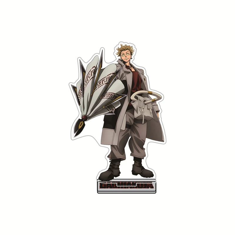 أنيمي Gachiakuta 15 سنتيمتر الاكريليك حامل رودو/Enjin/براون سانتا/تامسي كاينز/Semiu Grier/Amo Empool منضدية الديكور هدايا أنيقة #2