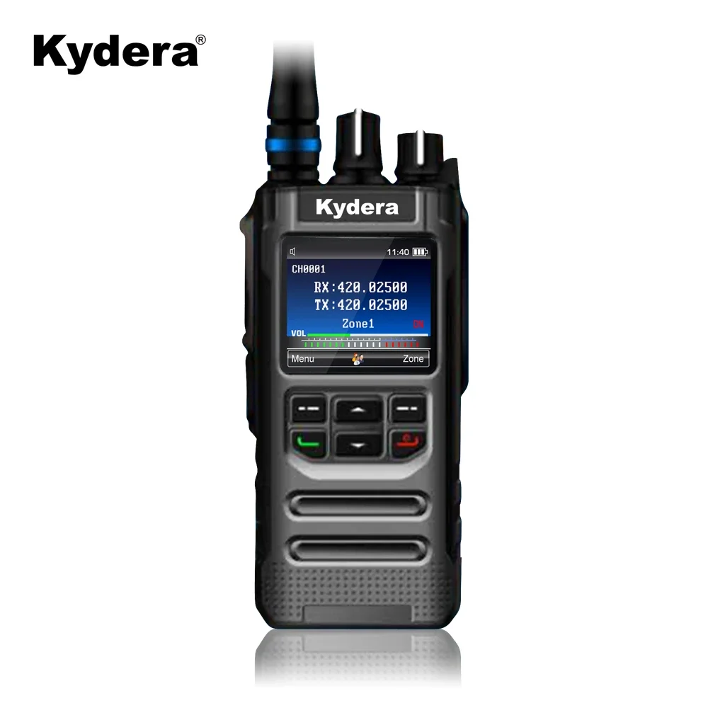 Luxe Waterdichte DMR Kydera DR-2020plus Draagbare IP67 Walkie Talkie DMR Uhf Vhf Digitale Radio Met GPS