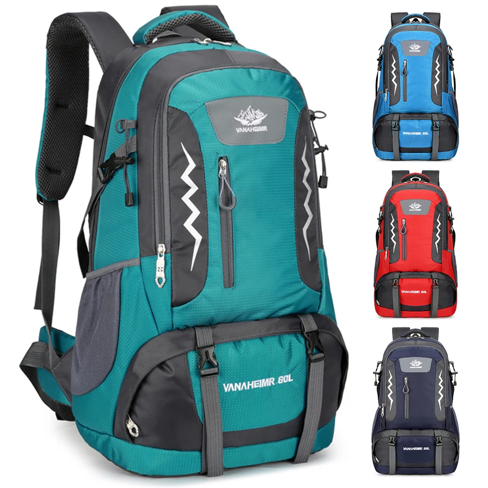 Hiking Backpack 60L Water-resistant Camping Backpack for Men and Women  Outdoor Sport Travel Mountaineering - AliExpress 18