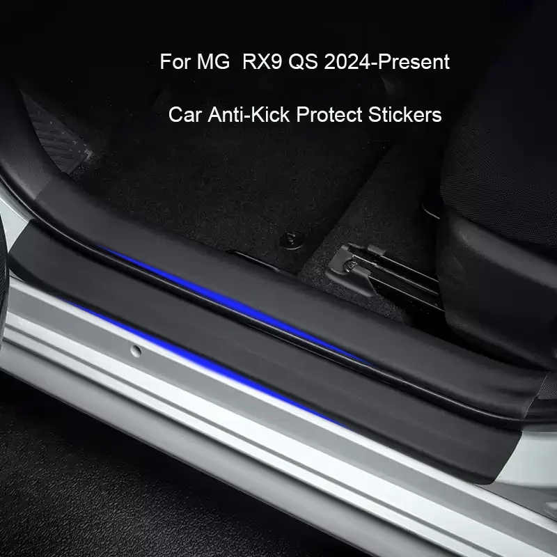

For MG RX9 QS 2024-Present Car B-Pillar Door Anti-Kick Protect Pad Trunk Anti-Dirty Scratch Resistant Auto Interior Accessory