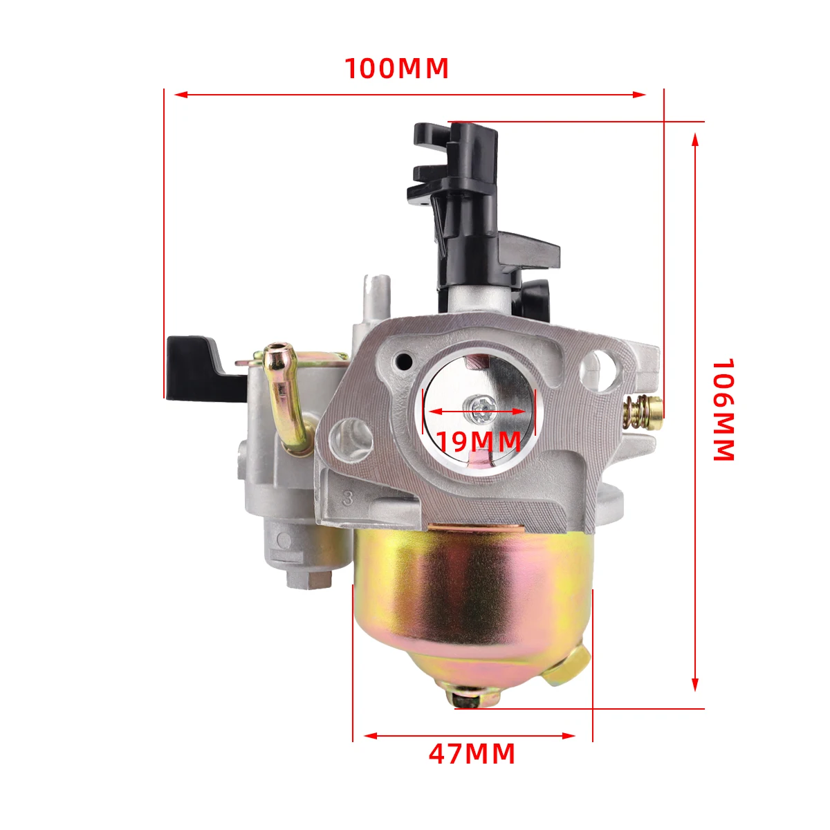 GX160/168F 170F Carburetor Power Water Pump with Sedimentation Cup Kit