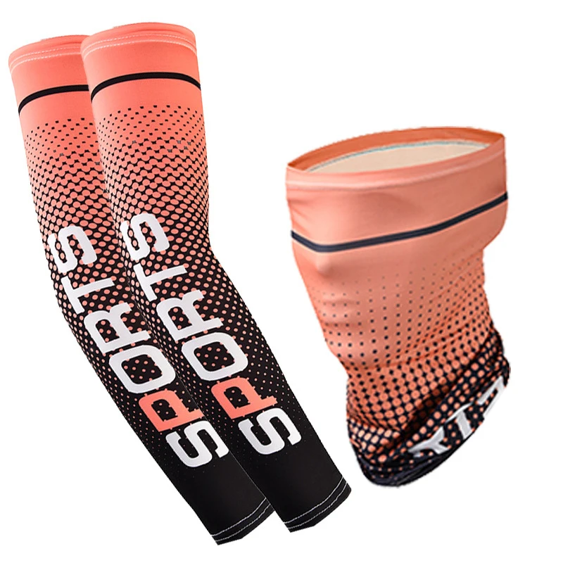 Sun Protection Sleeves For Men And Women, Summer Thin Ice Silk Outdoor Sports Anti-Uv Arm Sleeves