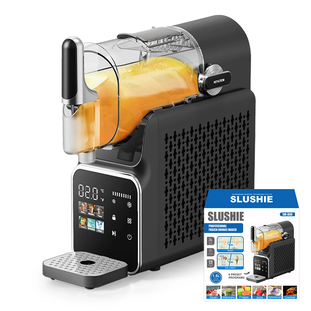 

Электрическая коммерческая машина для приготовления слякоти объемом 1,8 л, бытовая машина для приготовления сока, напитков, льда, слякоти