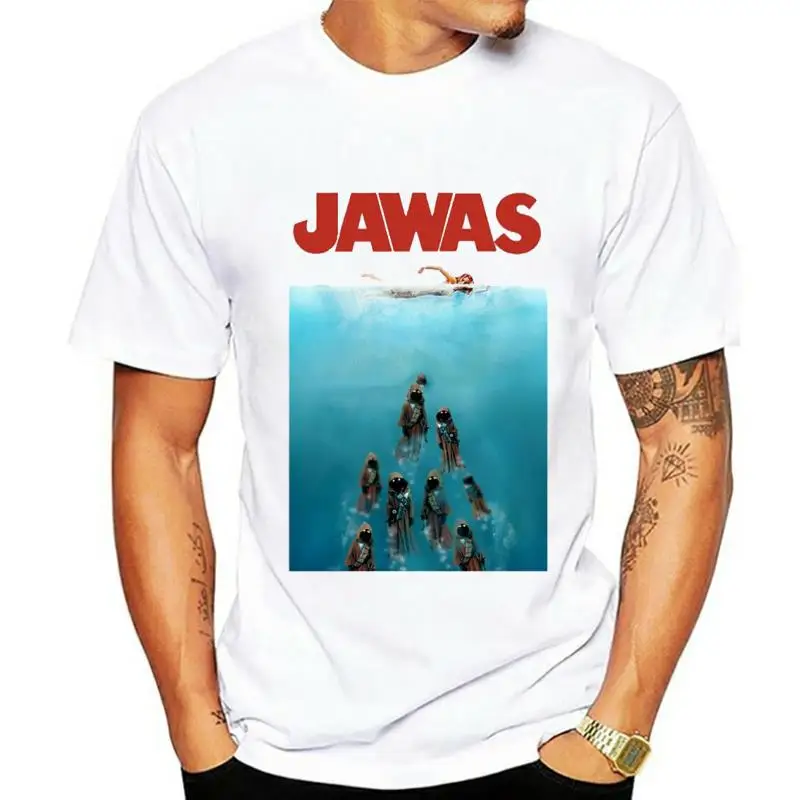 Jawas T-Shirt Mens FunnyJaws Parody UNISEX TOP TEE