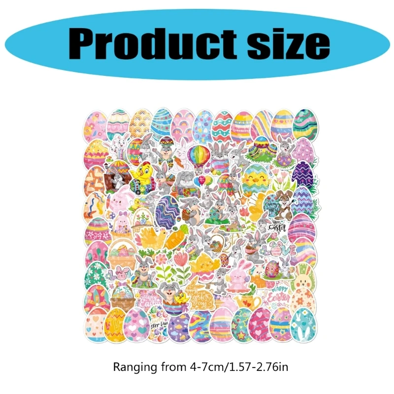 ANTES CAREATA Pegatina huevos para botella agua