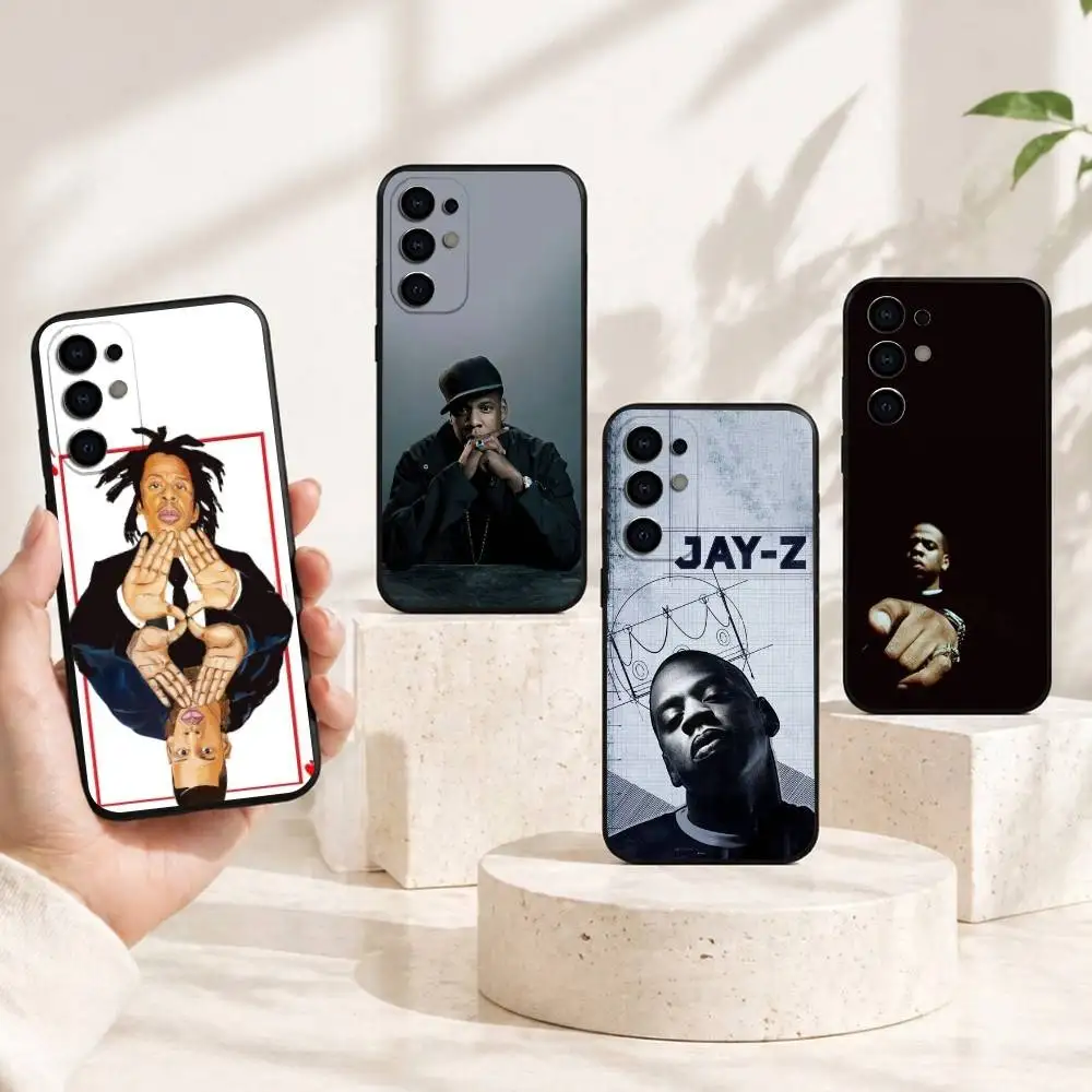 

R-Rapper J-Jay-Z Phone Case Black Silicone Soft For Samsung S25,S24,S21,S22,S23,S30,Ultra,S20,Plus,Fe,Lite