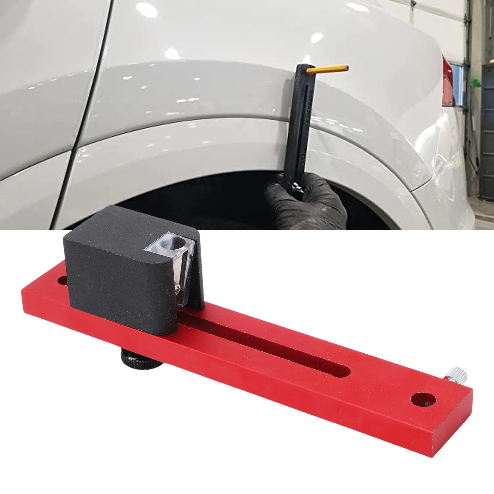 

Маркер для ремонта вмятин, маркер для линии кузова автомобиля, инструмент для маркера линии кузова, 110 мм, регулируемая колесная арка, чертилка для ремонта вмятин автомобиля