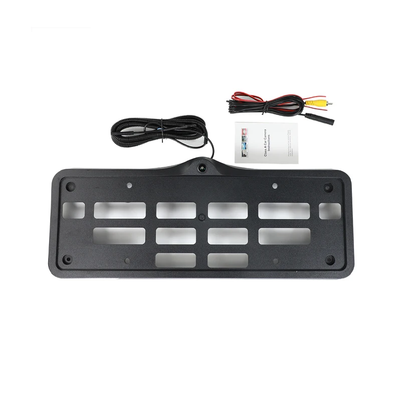 سيارة الرؤية الأمامية وقوف السيارات CCD للرؤية الليلية شعار الكاميرا 150 °   مقاوم للماء CVBS HD AHD لكاديلاك CT6 2019 حامل لوحة الترخيص كام