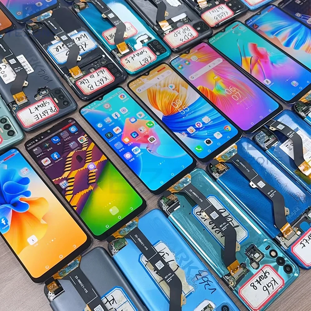 5 قطعة شاشات الهاتف الخليوي ل انفينيكس Smart7 X6515 A50 A05S A60S شاشة Lcd الأصلية ل انفينيكس سبارك 10 الذهاب 2023 الساخن 30i