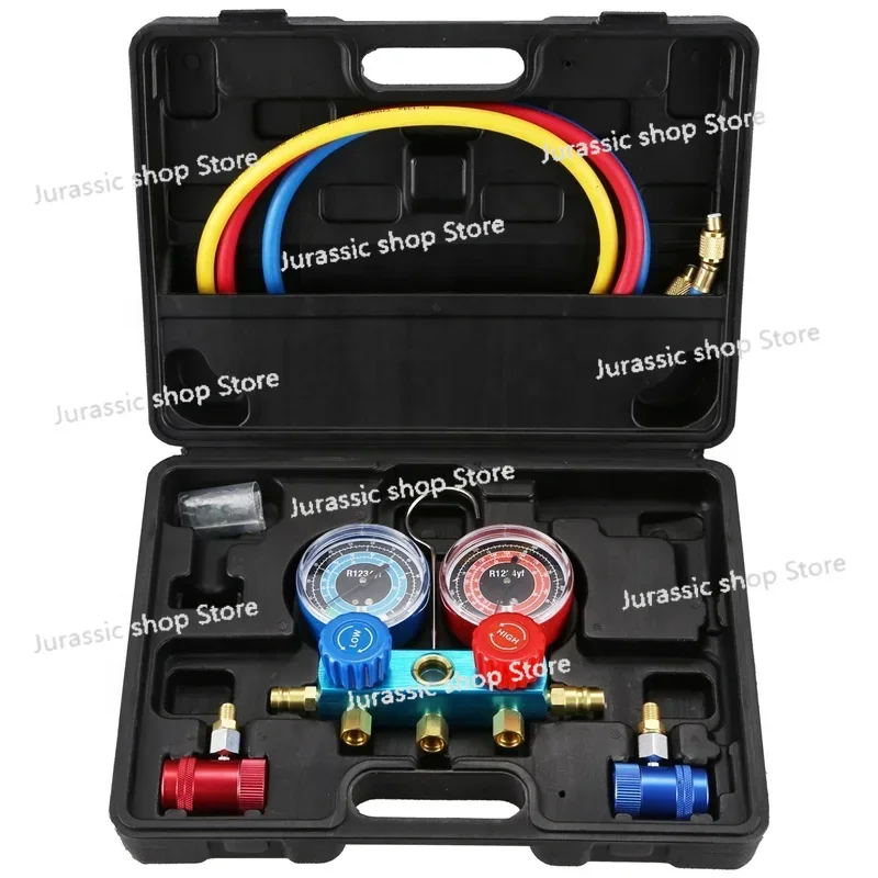

Air Conditioning Refrigeration R1234YF A/C Car Manifold Gauge Set