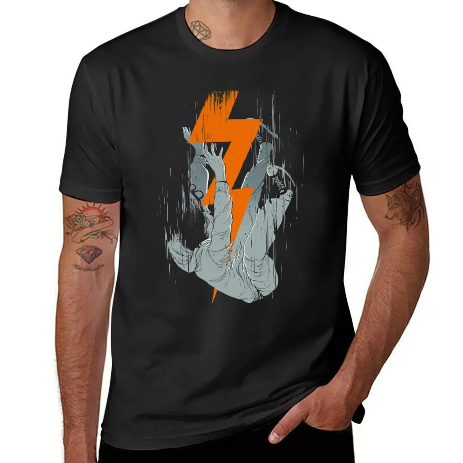 

Fall effect T-Shirt essential t shirt anime stuff man clothes T-shirts man oversized t shirts for men