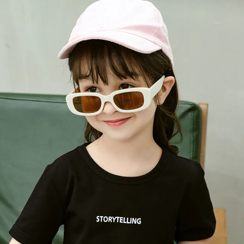 

Children Sunglasses Square Frame Kids Sunshade Boys Girls Eye Protection SunGlasses Ultraviolet Protection Dress Up Sunglasses